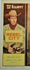 1953 Rebel City  Wild Bill Elliott  Vtg Movie Lobby Card  Western  Bn5