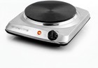 Electric Countertop Single Burner Cooktop Cast Iron Hot Plate Stove 1000w Cooker