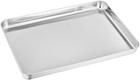 Teamfar Baking Sheet Set Of 2  Pans Tray Cookie 16inch  Silver 