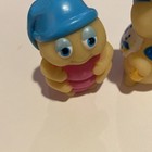 Vintage Hasbro Playskool  Glow Worm Glo Friends 1986 Lot Of 3 Mini Figures