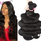 Unice Brazilian Body Wave Bundles 100  Human Hair Extensions Virgin Hair Weaves