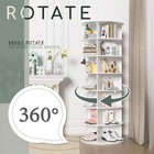 7 - Tier 360   Rotating Shoe Rack - Free - Standing  For Hallway   Closet
