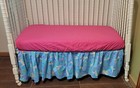 Crib Bedding Nursery Set Made w Pink Tinkerbell Tink Fabric