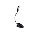 Usb Rechargeable Led Book Light     Flexible Clip-on Reading Lamp With Adjustable 