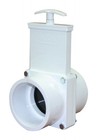 Pvc Gate Valve Slip Socket Connection White 3  6301