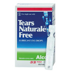 2 X Alcon Tears Naturale Free 32 Vials  0 8ml each  Lubricant Dry Eye Drops