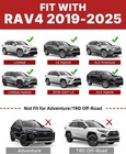 300lbs Roof Rack Cross Bars For 2019-2025 Rav4 not For Adventurer  trd Off-road 