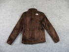 North Face Jacket Womens S Brown Oso Osito Raschel Fleece Full Zip Hike Preppy