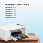 5pk Pgi-1200xl High Yield Ink For Canon Maxify Mb2020 Mb2120 Mb2320 Mb2720 2710