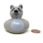 Garbage Critter Racoon Rubber Duck 2in Squirter Spa Bath Toy Us Seller  N