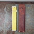 Vintage Pickett   Eckel Slide Rule Model N4-es With Leather Case Engineering