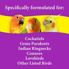 Premium Cockatiel Mix Bird Food Seeds  With Probiotics  9 Lb 