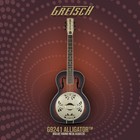 Gretsch G9240 Alligator Round Neck Resonator 2 Color Sunburst Guitar Bundle