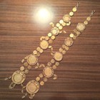 Two Modern Prize Styled Medals In Gold  Silver   Bronze  84 Pc Token ingot lot 