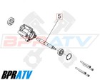 Polaris Water Pump Shaft Heavy Duty Oem Replacement 5135650 5133948 5135093