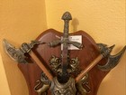 Ancient  Roman Sparta Shield Sword Wall Decor  
