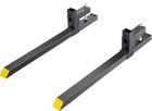 Pallet Forks Clamp On 43in 2000lb Heavy Duty Steel Tractor Bucket Fork John Deer