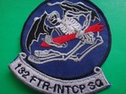 Us Air Force Patch 132nd Fighter Interceptor Squadron From Vietnam War Era