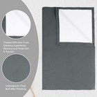 Siffoi 2pc Set X-large 12  x10   Silver X Large  jumbo Size   Classic Grey