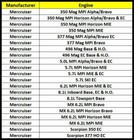 Walbro ti For Mercury Mercruiser Quicksilver Fuel Pump 5 7 350 496  866170a01