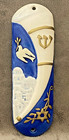 Mezuzah Ceramic Dove Olive Branch Jewish Star Judaica By Russ Berrie New In Box