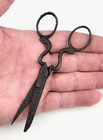 4 75  Fur Trade Era Scissors - Snake Head Design - Cass Co  Minnesota Artifact