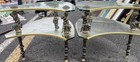 Vintage Mid Century Modern Table Set Cherubs Hollywood Regent Style Stunning