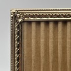 Vintage Gold Filigree Teardrop Heart Picture Frame Art Deco Metal 8x10