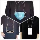 Eyeglass Chain Holder Glasses Strap Lanyard Clip Sunglasses Cord-rhinestone Hear