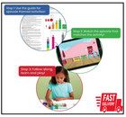 Mathlink Cubes Number Blocks1-10 Activity Set  30 Preschool Learning Activities 