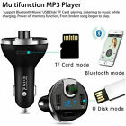 Wireless In-car Bluetooth Fm Transmitter Mp3 Radio Adapter Car Fast Usb Charger