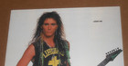 Steve Vai Vintage 1990 Poster 11x16 White Snake Life Gaurd