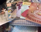 Crochet Vintage Doll Patterns Leaftlets  Books Lot Of 10 Dates 1989-2002