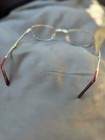 Vintage Gold Metal Folding Reading Glasses Oval Frame Compact Pocket Eyeglasses