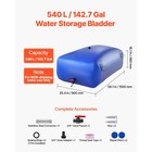 Uimoso 142 7 Gal Foldable Water Storage Bladder 1000d Pvc Reservoir Bag