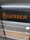 Awesome Gerber Wood   Steel Locking Countertop Knife Store   Dealer Display Case