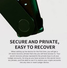 Sealed Ledger Nano X Emerald Green Cryptocurrency Bluetooth Hardware Wallet Btc
