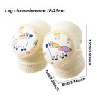 1 2 3x Crawling Knee Pads Safety Anti-slip Walking Leg Elbow Protector For Baby