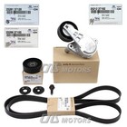    genuine    Serpentine Belt   Tensioner   Pulley Kit For 2004-10 Hyundai Kia 2 7l