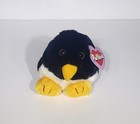 Puffkins Tux The Black   White Penguin Bean Bag Plush Stuffed Toy W  Tag 4  Guc