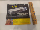 Ultima Pocket Camera Pr 100 Rare Ad -  1970   s