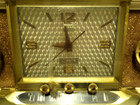 Arvin Industries Vintage 958-t Am Clock Tube Radio Mid Century Ivory