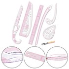 Comma-shaped Ruler Clothing Cutting Ruler Hand-cut Panel Making Fashion Design