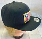 Dynamic Discs Disc Golf Black Embroidered Flag Patch Snap Back Hat Cap Nice Cool