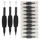 Tattoo Needles And Tubes Combo - 40pcs Disposable Tattoo Tubes With Matching Ass