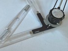Left Hand  3300 20 Vemco Drafting Machine scales eraser  Manual  Scales     read