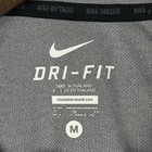 Brazil Cbf Nike Dri-fit Authentic Training Shirt M Gray Soccer Football