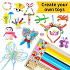 Craft Supplies For Kids     Kids Craft Kit Box With 3000  Pieces  Arts And Craf   