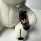 Vintage Coca-cola Polar Bear Plush Coke Bottle Christmas North Pole Toy Mascot