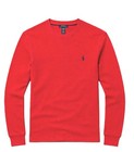  nwt - Polo Ralph Lauren Mens Waffle Knit Thermal Long Sleeve Shirt -red   S-xxl